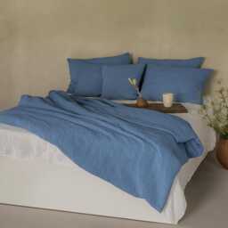 Washed Linen Bedding Set Pure European Duvet Cover - thumbnail 3