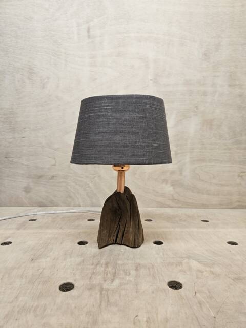 Driftwood Table Lamp, Rustic Tree Root, Edison Bulb Night Light - image 1
