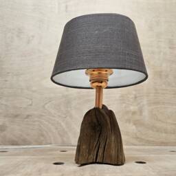 Driftwood Table Lamp, Rustic Tree Root, Edison Bulb Night Light - thumbnail 2
