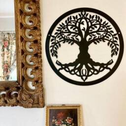 Tree Of Life - Metal Wall Art Home Decor Decoration Gift New Symbol Design - thumbnail 2