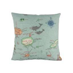 Sanderson - Galapagos Ocean Blue Cushion Cover Throw Pillow Designer Home Decor - thumbnail 3