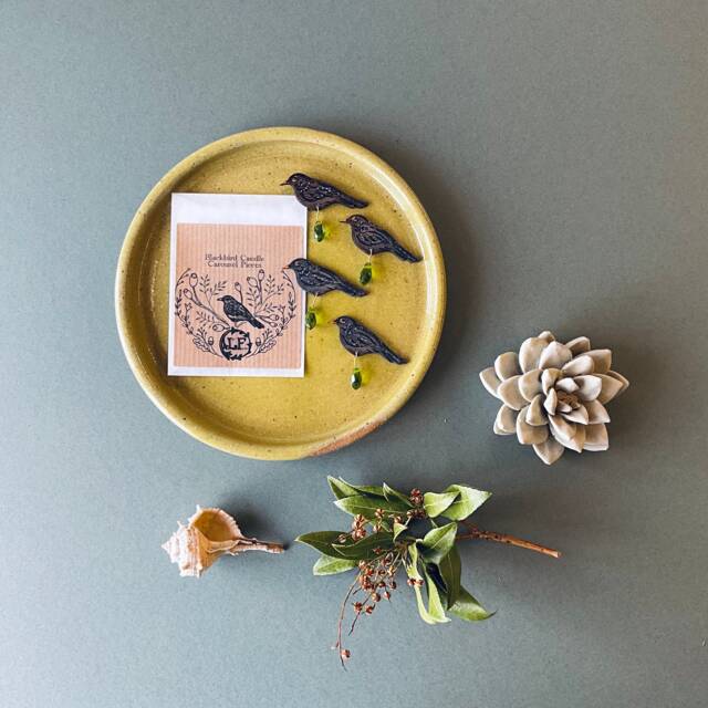 Blackbird Candle Carousel Pieces - image 1