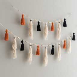 Ghost Bunting For Mantle, Bunting, Boo Garland, Halloween Home, Spooky Wall Decor, Ghost, Garland V75 - thumbnail 3