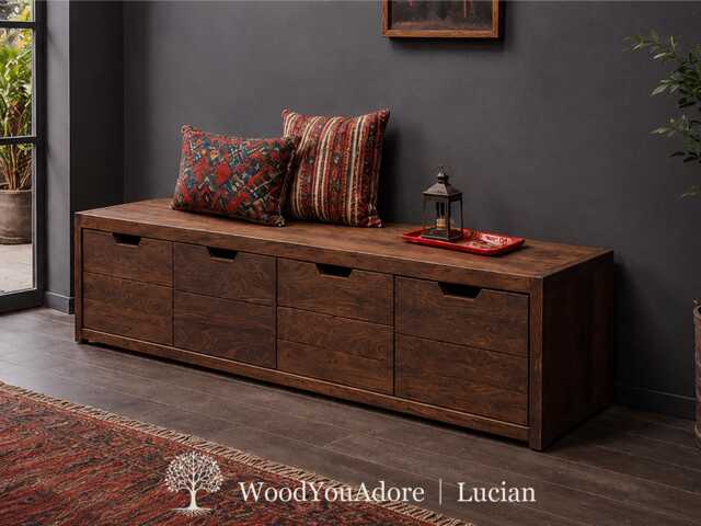 "Shoe Rack Bench ""Lucian" - image 1