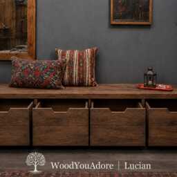 "Shoe Rack Bench ""Lucian" - thumbnail 3