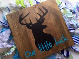 Deer Silhouette Wall Decor - thumbnail 1