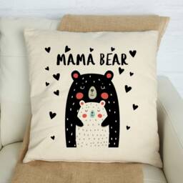Cute Mama Bear Cushion/Mother's Day Gift Mum & Baby Mother Gift Mummy Birthday First Mothers Day Christmas - thumbnail 2