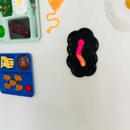 Sour Worm Wavy Wall Art/ Dopamine Decor/ Maximalist Fake Food/ Food Pop Sculpture/ Funky Unique Gift/Kitchen - thumbnail 2