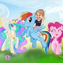 Kids Bedroom Caricature - A Custom Cartoon Portrait Of Them With Their Favourite Characters Kids Bedroom Door Sign, Or Wall Art - thumbnail 3