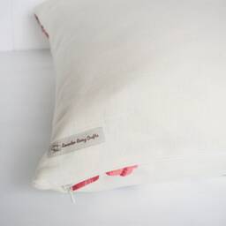 Laura Ashley Elveden Cranberry Bird Cushion Handmade Throw Pillow - thumbnail 2