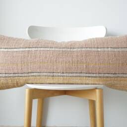Brown Dot Block Print Mudcloth Hmong Pillow Case - thumbnail 2