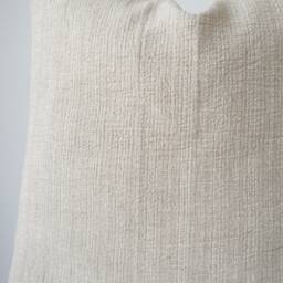 Cream Striped Pillow Cover - thumbnail 3