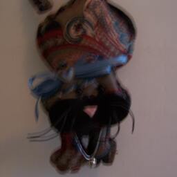 Car Accessories Cat Hanger Rear View Mirror Ornament Door - thumbnail 3