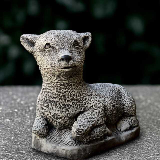 Outdoor Deer Sculpture Concrete Figurine Cement Animal Decor Deer Lover Gift Handmade Garden & Home Ornament Wildlife Statue - image 1