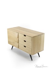 Midcentury Solid Timber Sideboard 08 - thumbnail 1
