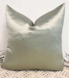 Luxury Green Sage Scatter Cushion - Handcrafted Designer Pillow For Sofa Bed Set Style No 208