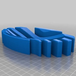 Wavy 3D Printed Soap Dish Tray - thumbnail 3