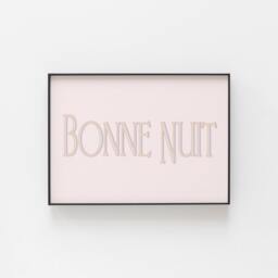 Bonne Nuit Poster, French Wall Art, 4 Colours To Choose From, Perfect For Bedroom, Place Above The Bed Or Outside Elegant Art - thumbnail 3