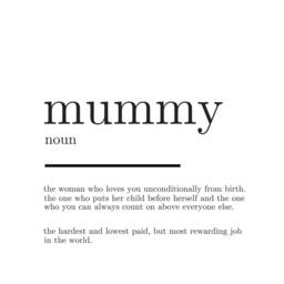 Dictionary Print For Mummy, Mother's Day Print, Dictionary Style Definition Of Baby Shower Gift - thumbnail 2