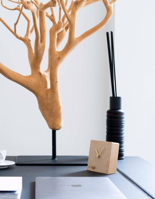 Wotime - Klokje Clock Standing Oakwood 10, 5x10, 5x3, 5cm - image 1