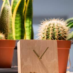 Wotime - Klokje Clock Standing Oakwood 10, 5x10, 5x3, 5cm - thumbnail 2
