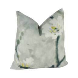 Sanderson - Eleni Grey/Pearl Cushion Cover Throw Pillow Designer Home Decor - thumbnail 1