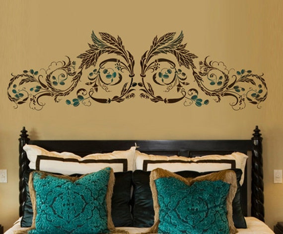 Wall Stencil Cordoba - Reusable Stencils For Walls Great Diy Decor - image 1