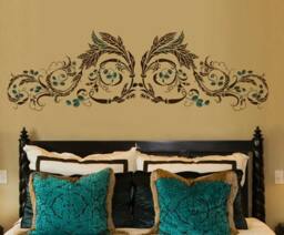 Wall Stencil Cordoba - Reusable Stencils For Walls Great Diy Decor - thumbnail 1