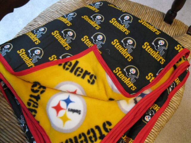 Handmade Pittsburgh Steelers Blanket - image 1