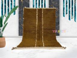 Yakiti - 7X5Ft Moroccan Rug, Beni Ourain Area Modern Wool Living Room Beniourain Handmade Soft Carpet, 226 cm X 156 - thumbnail 1