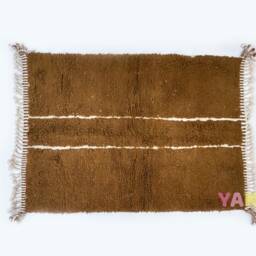Yakiti - 7X5Ft Moroccan Rug, Beni Ourain Area Modern Wool Living Room Beniourain Handmade Soft Carpet, 226 cm X 156 - thumbnail 3
