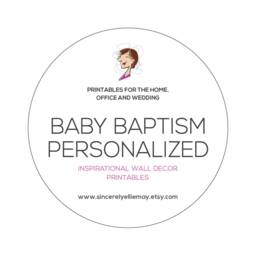 Son Of A King, Christening Or Baptism Boy Wall Art Personalization You Print - I Am His Quote Printable Great As Nursery Home Decor 40316 - thumbnail 4