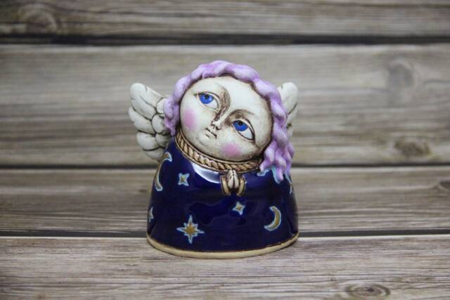 Ceramic Angel Figurine, Collectable Home Decor By Vladimir Butsanov - image 1