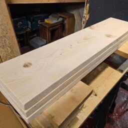 Rustic Reclaimed Scaffold Board - Diy Shelves, Upcycle Wood - thumbnail 2