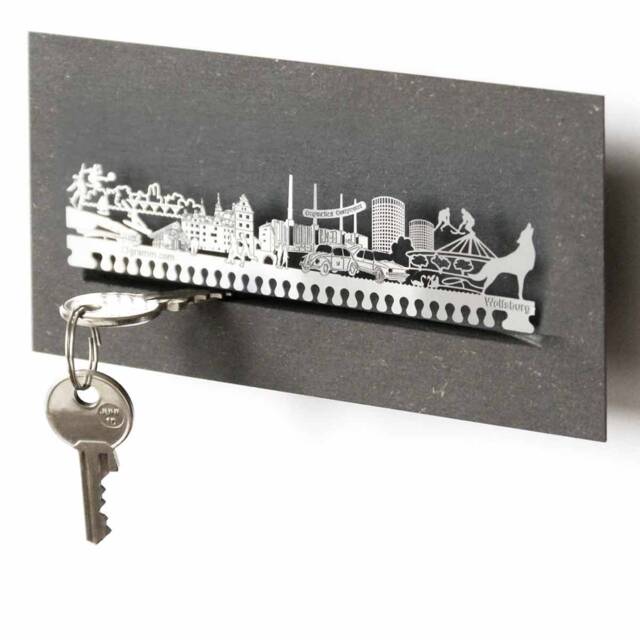 Wolfsburg Souvenir Gift Tube - Stylish Key Chain, Magnet, & Shot Glass Perfect For Fans Authentic Exclusive - image 1
