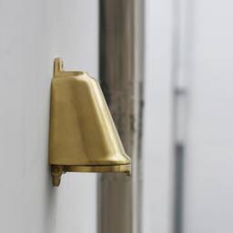 Retro Brass Wall Light, Small Outside Garden Lamp, Decor - thumbnail 1