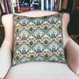 Rifle Paper Co Bramble in Cream Fabric Pillow Cover - thumbnail 1