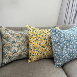 Rifle Paper Co Bramble in Cream Fabric Pillow Cover - thumbnail 2