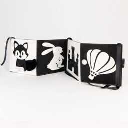"Black & White Baby Book - ""Contrast Journey" - thumbnail 3