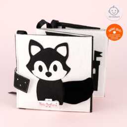 "Black & White Baby Book - ""Contrast Journey"