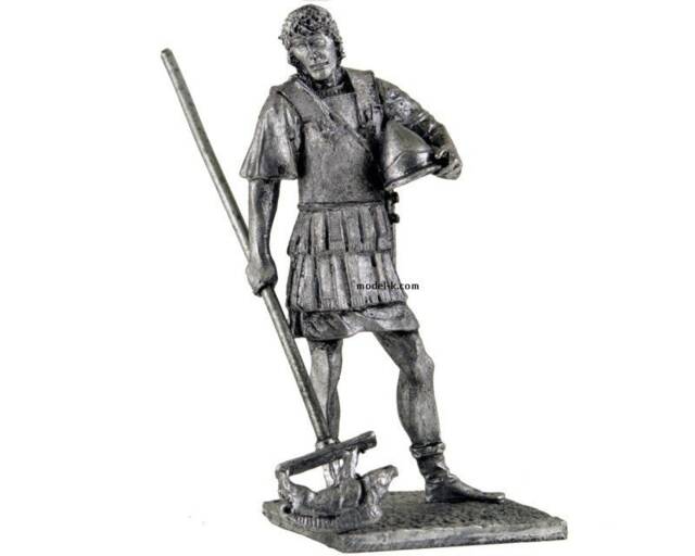Greece Miniature Tin 54mm 2nd Punic War. Greek Mercenary, Army Of Hannibal 216 B.c