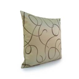 Light Tan Pillow, Throw Pillow Cover, Decorative Cushion Covers, Pillowcase, Accent Toss Decor, Satin Blend - thumbnail 2