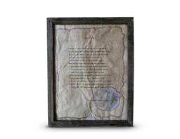 Sonnet 43 How Do I Love Thee? Poem Print - Elizabeth Barrett Browning Wall Art Handmade Vintage Style Framed Or Unframed - thumbnail 1