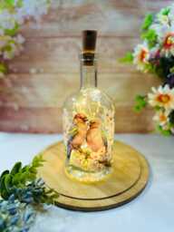 Bird Bottle Lamp, Led Fairy Lights, Novelty Decor, Decorative Light Up , Home Decor - thumbnail 1