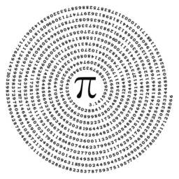 Irrational Number Pi Mathematical Wall Vinyl Pai Decal Sticker - thumbnail 2