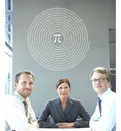 Irrational Number Pi Mathematical Wall Vinyl Pai Decal Sticker - thumbnail 1