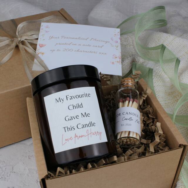 "Funny Father's Day Candle Gift Set " - image 1