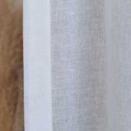 Muna Linen Sheer Curtain, 2 Colors, Airy Breathable Natural Blend Curtain For Bedroom Livingroom, Drapes, 1Pc - thumbnail 3