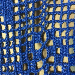 Floral Handmade Crochet Bedspread - thumbnail 3