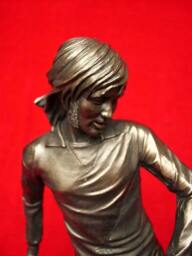 George Best Bronzed Sculpture, Manchester United Memorabilia - Limited Edition - thumbnail 3